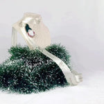 Load and play video in Gallery viewer, Handmade Green Velvet Santa Claus Christmas Lapel Pin
