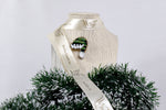 Load image into Gallery viewer, Handmade Green Santa Christmas Hat Brooch/ Pin
