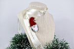 Load image into Gallery viewer, Handmade Red Velvet Santa Claus Christmas Lapel Pin
