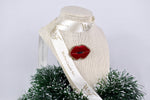 Load image into Gallery viewer, Handmade Red Velvet Kiss Brooch/ Pin
