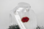 Load image into Gallery viewer, Handmade Red Velvet Kiss Brooch/ Pin
