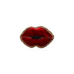 Load image into Gallery viewer, Handmade Red Velvet Kiss Brooch/ Pin
